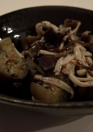 ナスとエノキのうまみ酢の物-レシピのメイン写真