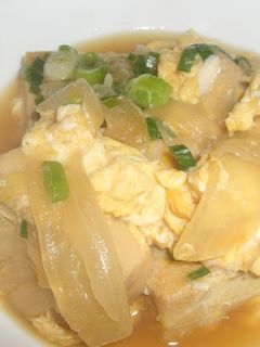 高野豆腐の卵とじ♪-レシピのメイン写真