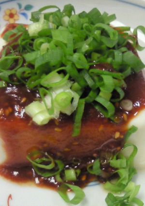 我が家の定番！コチュジャンソースかけ冷奴-レシピのメイン写真