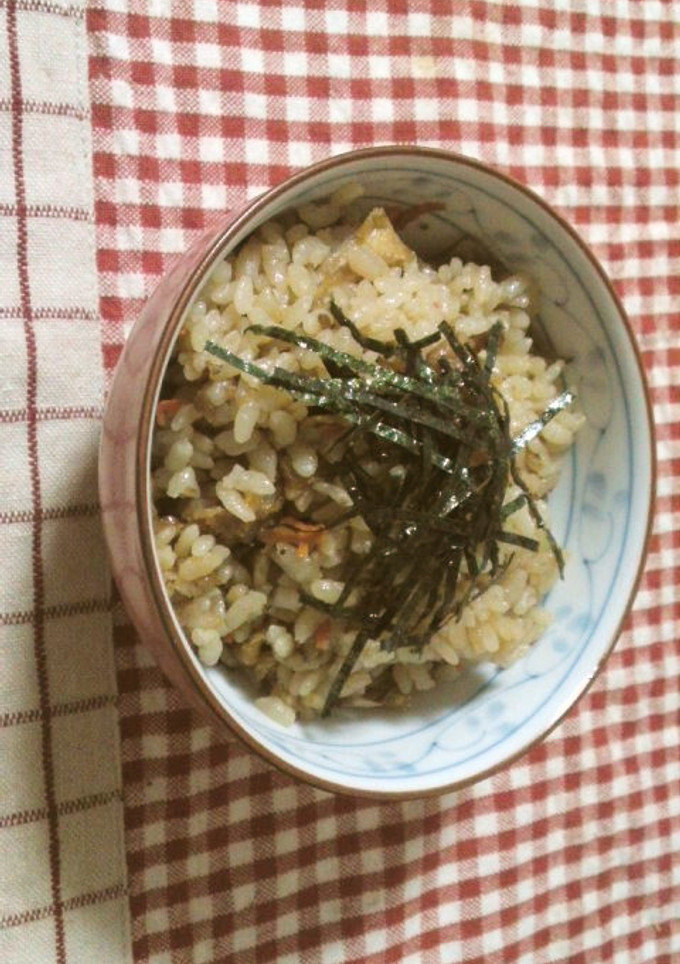 牛と牛蒡の炊き込みご飯-レシピのメイン写真