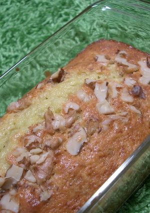 *バナナとくるみのパウンドケーキ*-レシピのメイン写真