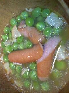 グリーンピースのスープ-レシピのメイン写真