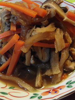 茹で干し大根と豚肉の煮物-レシピのメイン写真