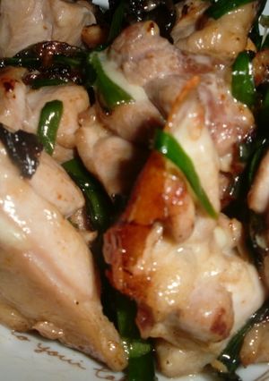 鶏肉とニラのチーズ炒め-レシピのメイン写真