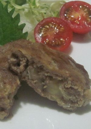 とろーり♪チーズinミニハンバーグ-レシピのメイン写真