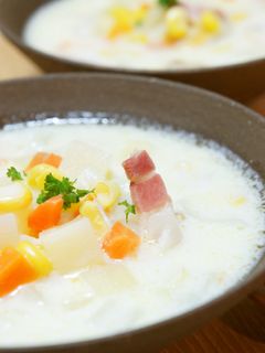 活アサリ☆旨味クラムチャウダー-レシピのメイン写真