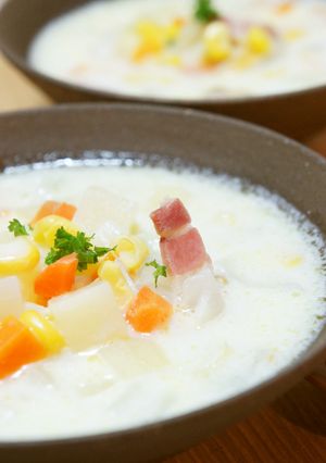 活アサリ☆旨味クラムチャウダー-レシピのメイン写真