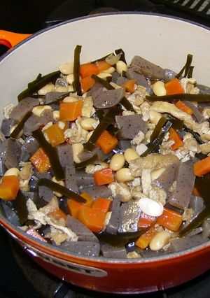 大豆とこんにゃくの五目煮-レシピのメイン写真