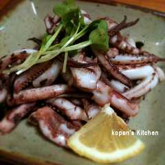 รูปของ ほんだしで☆いかゲソの旨焼き
