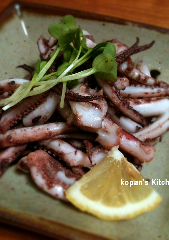 ほんだしで☆いかゲソの旨焼き-レシピのメイン写真