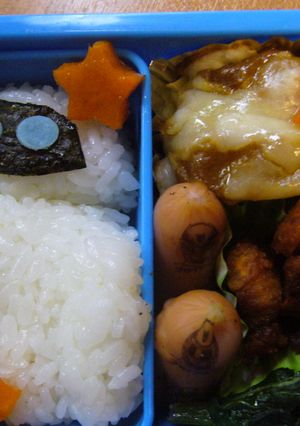 キャラ弁☆ディズニー☆イブ弁当-レシピのメイン写真