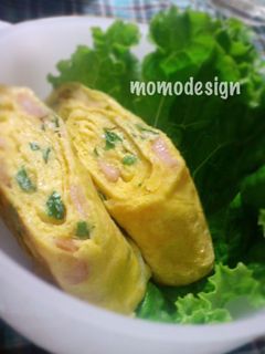 濃厚〜❤卵焼器で簡単キッシュ味♪お弁当に-レシピのメイン写真