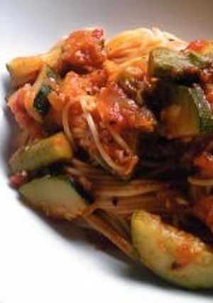 あり合わせのトマトパスタ-レシピのメイン写真