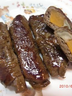 牛肉の甘辛巻き☆-レシピのメイン写真
