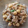 ひよこ豆とツナのサラダ
