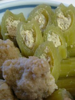 秋田フキの肉詰め煮-レシピのメイン写真