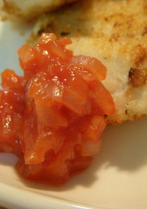 レンジであっという間！タマトマソース-レシピのメイン写真