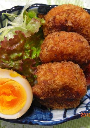 ポテトサラダコロッケ　～お弁当にも～-レシピのメイン写真