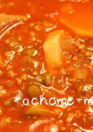 トマトジュースでかんたんスープ-レシピのメイン写真