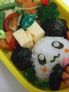 パンダキャラ弁 白身魚のマスタードマヨ焼-レシピのメイン写真
