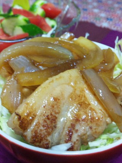 簡単!美味しい!スタミナソース豚丼♪-レシピのメイン写真