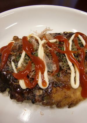 水いらず☆キャベツがおいしいお好み焼き-レシピのメイン写真