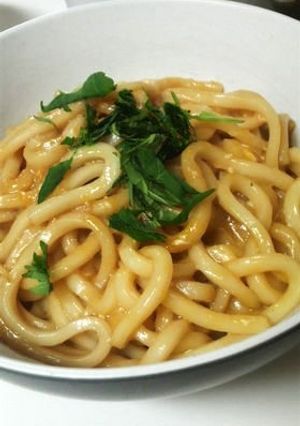 あまずっぱい♪甘酢しょうゆの卵うどん♪-レシピのメイン写真