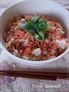 鮭フレーク*海苔佃煮*混ぜご飯-レシピのメイン写真