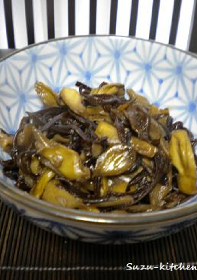 きくらげと舞茸の甘辛煮-レシピのメイン写真
