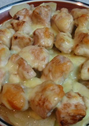 チキン＆ポテトのスタミナチーズ焼き-レシピのメイン写真