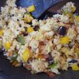 思いがけず美味しい夏野菜ピラフ