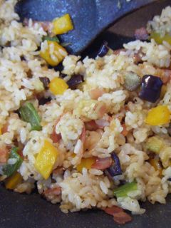 思いがけず美味しい夏野菜ピラフ-レシピのメイン写真