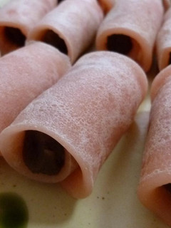 葉っぱなしだけど…桜餅 もちもちオヤツ♪-レシピのメイン写真