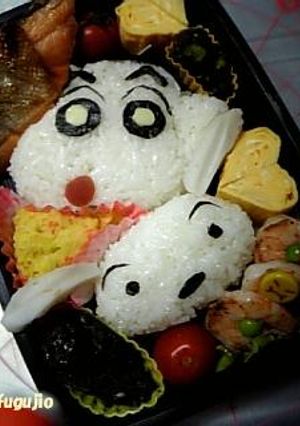 キャラ弁　クレヨンしんちゃん-レシピのメイン写真
