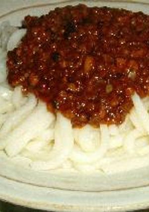 ★たかきびジャージャーうどん★-レシピのメイン写真