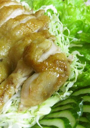 たっぷりキャベツの照り焼きチキン-レシピのメイン写真