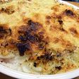 残りご飯とバジルパン粉のライスグラタン