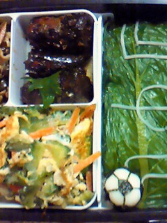 ワールドカップ便乗弁当♪サッカー弁当-レシピのメイン写真