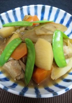 豚バラと里芋の煮物-レシピのメイン写真