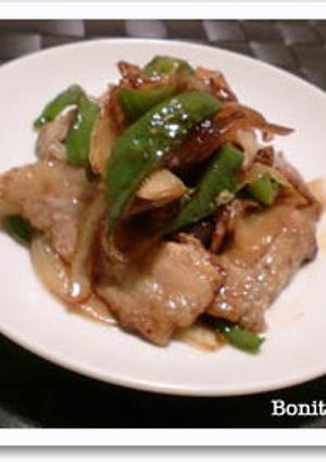 豚バラ肉の黒酢炒め-レシピのメイン写真
