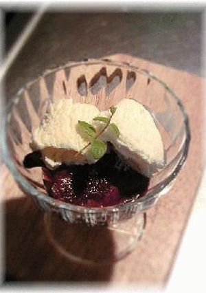 mamakissの大人なデザート*無花果の赤ワイン煮・バニラアイス添え*-レシピのメイン写真