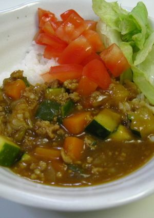 夏野菜さっぱりカレー-レシピのメイン写真