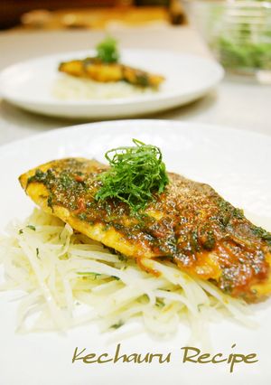 鮭の大葉&コチジャン照り焼き-レシピのメイン写真