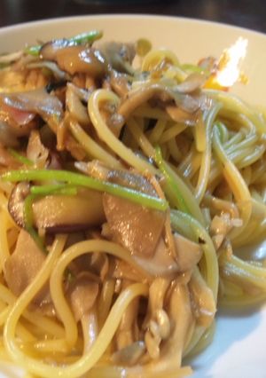 夏の和風パスタ-レシピのメイン写真