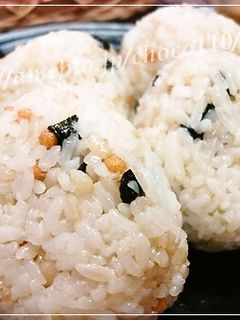 お茶漬けおむすび-レシピのメイン写真