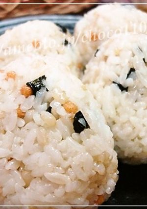お茶漬けおむすび-レシピのメイン写真