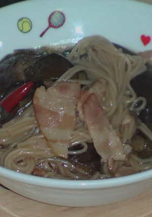 なすとそめんの煮物-レシピのメイン写真