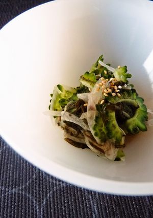 ゴーヤともずくのさっぱり和え-レシピのメイン写真