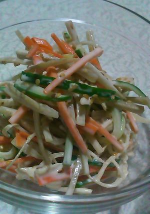 食物繊維たっぷり☆ごぼうサラダ-レシピのメイン写真