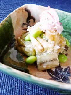 焼きナスの柚子胡椒和え-レシピのメイン写真